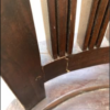 Bar height solid wood chair - Image 3