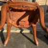 Intricately Carved Solid Wood End or Side Table - Image 6
