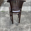 Bar height solid wood chair - Image 2
