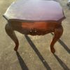 Intricately Carved Solid Wood End or Side Table - Image 2