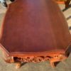 Intricately Carved Solid Wood End or Side Table - Image 5